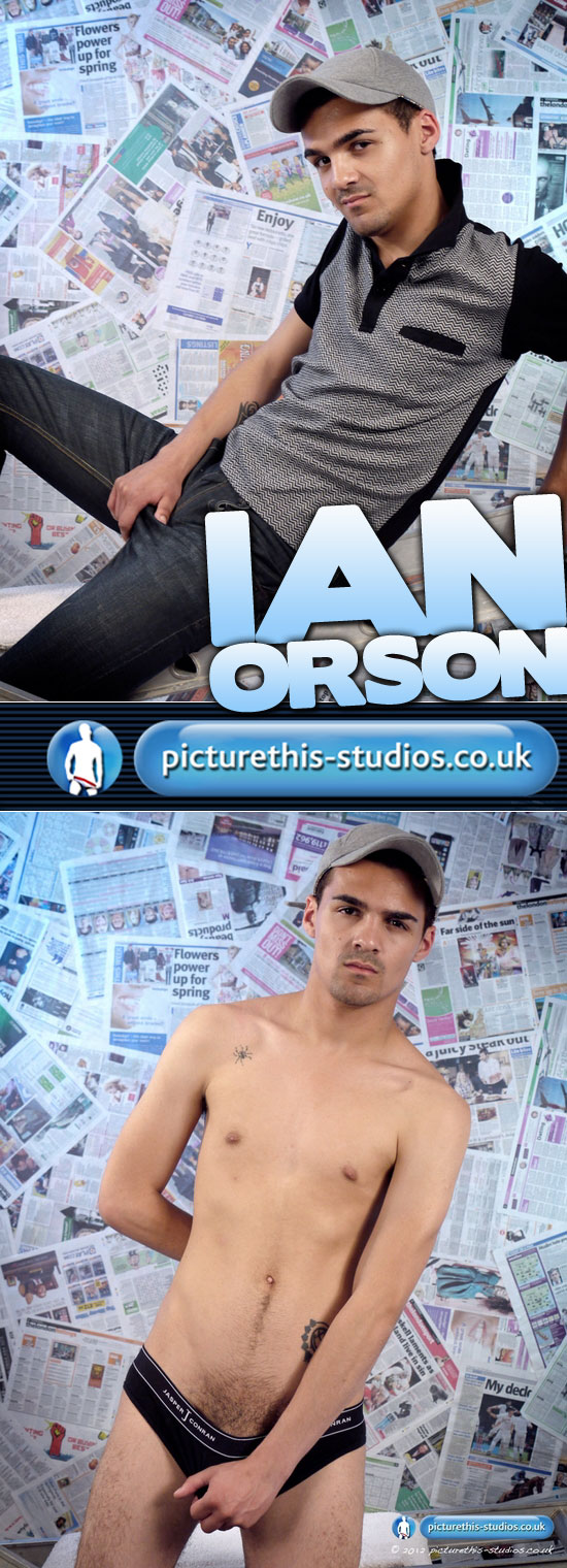 Ian Orson jerks his 8 inch cock